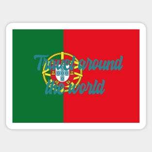 Travel Around the World - Portugal Sticker